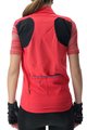 UYN Vestă de ciclism - ULTRALIGHT WIND LADY - roz/negru