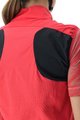 UYN Vestă de ciclism - ULTRALIGHT WIND LADY - roz/negru