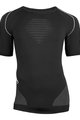 UYN Tricou de ciclism cu mânecă scurtă - EVOLUTYON - antracit/negru/alb