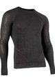 UYN Tricou de ciclism cu mânecă lungă - FUSYON CASHMERE - negru