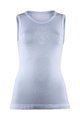 UYN Tricou de ciclism fără mâneci - VISYON LIGHT 2 LADY - alb