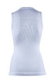 UYN Tricou de ciclism fără mâneci - VISYON LIGHT 2 LADY - alb