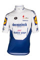 Tricou de ciclism cu mânecă scurtă - QUICKSTEP 2020 KIDS - alb/albastru