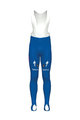 Pantaloni de ciclism lungi cu bretele - QUICKSTEP 20 WINTER - albastru