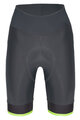 SANTINI Pantaloni scurți de ciclism fără bretele - GIADA LUX LADY - gri