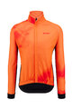 SANTINI Jachetă termoizolantă de ciclism - PURE DYE - portocaliu