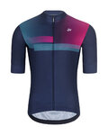 HOLOKOLO Tricoul și pantaloni scurți de ciclism - SPECTRO - negru/albastru