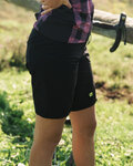 ALÉ Pantaloni scurți de ciclism fără bretele - ENDURO ENDURO  LADY - negru