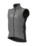 ALÉ Vestă de ciclism - GUSCIO BLACK REFLECTIVE - negru