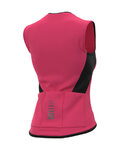 ALÉ Vestă de ciclism - R-EV1 CLIMA PROTECTION 2.0 THERMO LADY - roz