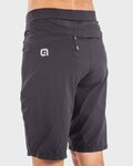 ALÉ Pantaloni scurți de ciclism fără bretele - OFF-ROAD GRAVEL SIERRA - negru