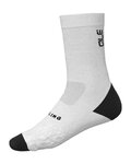 ALÉ Șosete clasice de ciclism - DIGITOPRESS - alb