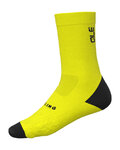 ALÉ Șosete clasice de ciclism - DIGITOPRESS - galben