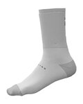 ALÉ Șosete clasice de ciclism - ACCESSORI BIOCERAMIC - alb/negru