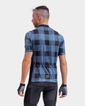 ALÉ Tricou de ciclism cu mânecă scurtă - OFF ROAD - GRAVEL SCOTTISH - albastru