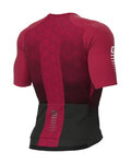 ALÉ Tricou de ciclism cu mânecă scurtă - R-EV1  VELOCITY - bordo