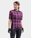 ALÉ Tricou de ciclism cu mânecă scurtă - OFF ROAD - GRAVEL SCOTTISH LADY - roz