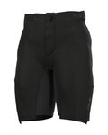 ALÉ Pantaloni scurți de ciclism fără bretele - OFF ROAD - GRAVEL OVERLAND - negru