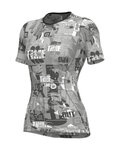 ALÉ Tricou de ciclism cu mânecă scurtă - INTIMO BREAK - gri