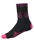 ALÉ Șosete clasice de ciclism - SPRINT - roz