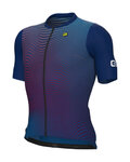 ALÉ Tricou de ciclism cu mânecă scurtă - ONDA PR-E - albastru