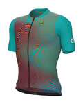 ALÉ Tricou de ciclism cu mânecă scurtă - ONDA - verde