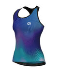 ALÉ Tricoul de ciclism fără mâneci - ONDA PRAGMA - albastru
