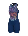 ALÉ Salopetă de ciclism - DIVE TRIATHLON - albastru