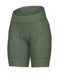 ALÉ Pantaloni scurți de ciclism fără bretele - MAGIC COLOUR PR-E - verde