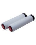 SRAM grip-uri - LOCKING GRIPS 129 mm - gri/roșu