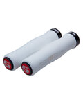 SRAM grip-uri - LOCKING GRIPS 129 mm - gri/roșu
