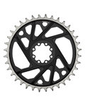 SRAM foaie - T-TYPE 36T 3mm - argintiu/negru