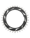 SRAM foaie - T-TYPE 34T 3mm - argintiu/negru