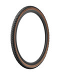 PIRELLI anvelopă - CINTURATO GRAVEL M CLASSIC TECHWALL 50 - 584 127 tpi - maro/negru