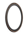 PIRELLI anvelopă - P ZERO RACE TLR CLASSIC SPEEDCORE 28 - 622 120 tpi - maro/negru