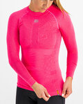 SPORTFUL Tricou de ciclism cu mânecă lungă - 2ND SKIN - roz