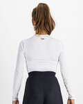 SPORTFUL Tricou de ciclism cu mânecă lungă - LIGHT - alb