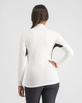 SPORTFUL Tricou de cilism pentru iarnă cu mânecă lungă - XPLORE W - alb