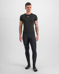 SPORTFUL Pantaloni de ciclism lungi fără bretele - CARDIO TECH PROTECTED - negru