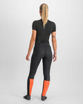 SPORTFUL colanți - CARDIO TECH PROTECTED W - negru/portocaliu