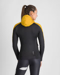 SPORTFUL Jachetă rezistentă la vânt de ciclism - CARDIO W - galben/negru