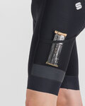 SPORTFUL Pantaloni scurți de ciclism cu bretele - SUPERGIARA - negru