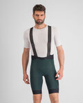 SPORTFUL Pantaloni scurți de ciclism cu bretele - SUPERGIARA - verde