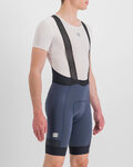 SPORTFUL Pantaloni scurți de ciclism cu bretele - SUPERGIARA - albastru