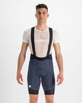 SPORTFUL Pantaloni scurți de ciclism cu bretele - GTS - albastru