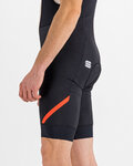 SPORTFUL Pantaloni scurți de ciclism cu bretele - FIANDRE NORAIN 2 - negru