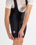 SPORTFUL Pantaloni scurți de ciclism cu bretele - FIANDRE NORAIN 2 - negru