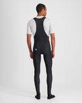 SPORTFUL Pantaloni de ciclism lungi cu bretele - FIANDRE NO RAIN - negru