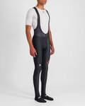 SPORTFUL Pantaloni de ciclism lungi cu bretele - FIANDRE NO RAIN - negru
