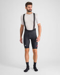SPORTFUL Pantaloni scurți de ciclism cu bretele - FIANDRE NORAIN PRO - negru